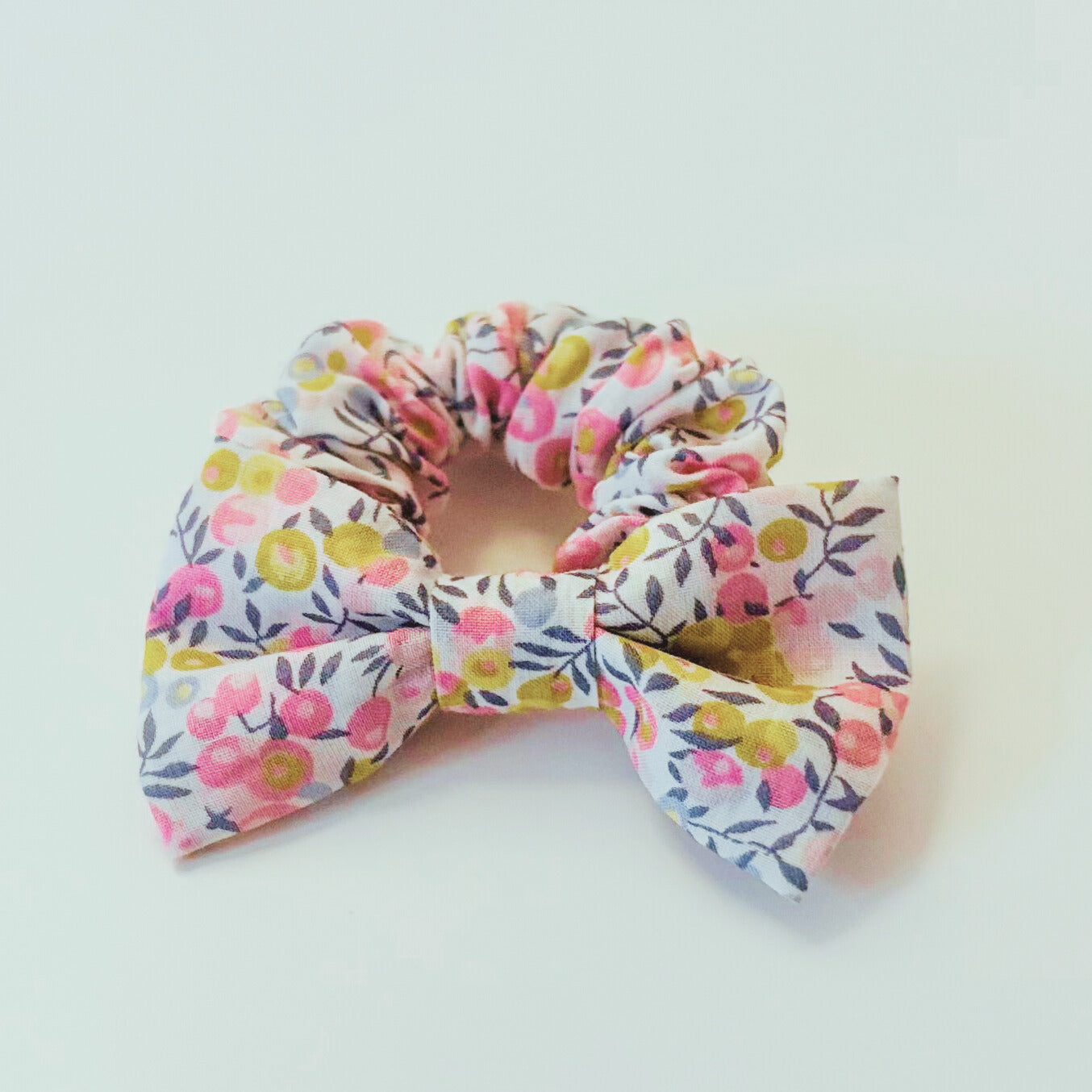 Chouchou Tara Rose et Jaune