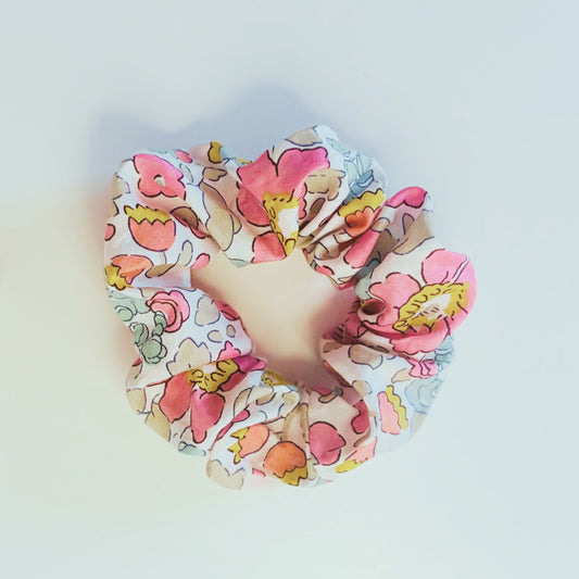 Chouchou Tana en Liberty Rose et Vert